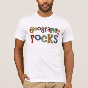 T-shirt Roches de géographie