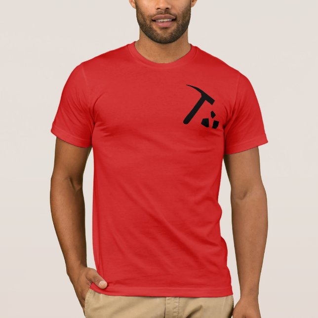 T-shirt Roches de géologie ! (Devant)