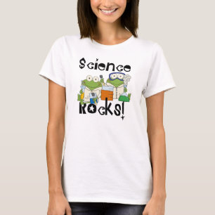 T-shirt Roches de la Science de grenouilles