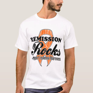 T-shirt Roches de remise - conscience de leucémie