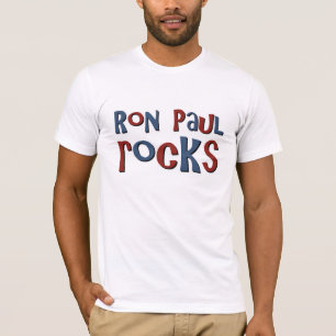 T-shirt Roches de Ron Paul