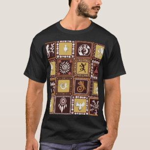 T-shirt Rock Art Imitation : Motif Vintage.