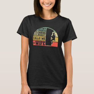 T-shirt Rock Climbing
