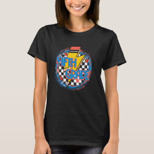 T-shirt Rock De 5E Année Heureux Premier Jour De L'École R