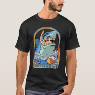 T-shirt Rock Dolphin Une Grande Semaine Pour Un Requin Pou
