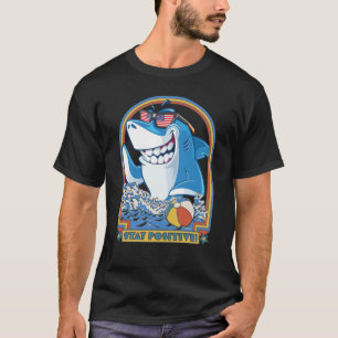 T-shirt Rock Dolphin Une Grande Semaine Pour Un Requin Pou