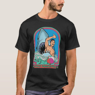T-shirt Rock Dolphin Une Grande Semaine Pour Un Requin Pou