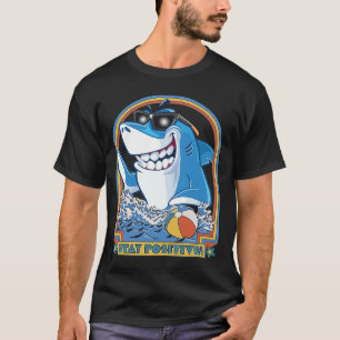 T-shirt Rock Dolphin Une Grande Semaine Pour Un Requin Pou