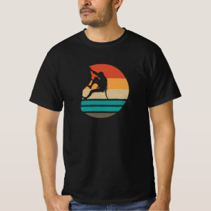 T-shirt Rock Escalade Climber Retro