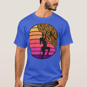 T-shirt Rock Escalade Mountain Climber