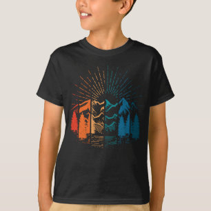 T-shirt Rock Escalade Vintage Retro Mountain Climber
