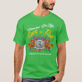 T-shirt Rock et Rouleau anciens
