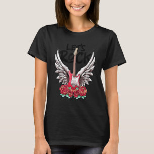 T-shirt Rock Guitares électriques Rock&Roll Vintage Rock