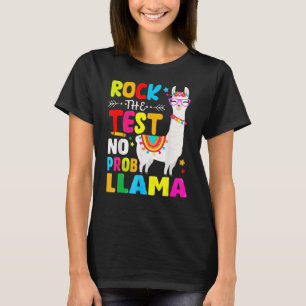 T-shirt Rock Le Test Enseignant Jour De Test Pas De Prob L