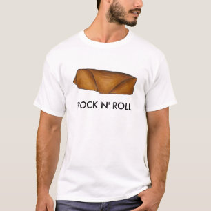 T-shirt Rock n'Roll Eggroll Chinese Takee Food Egg Roll