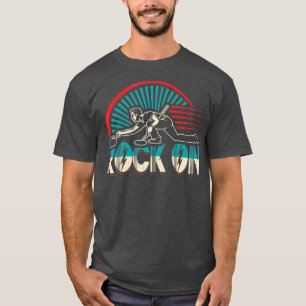 T-shirt Rock on Curling Sports d'hiver Skip Bonspiel 2020