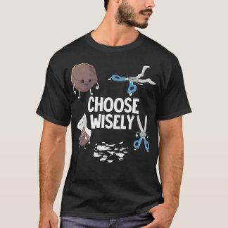T-shirt Rock Paper Scissors Choose