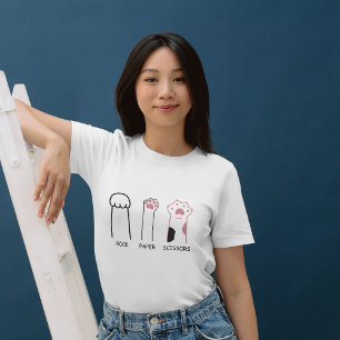 T-shirt Rock, Papier, Ciseaux