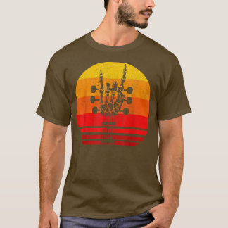 T-shirt Rock & Roll Skeleton Guitar Music Lover Rockstar T