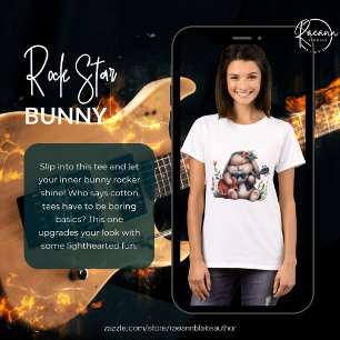 T-Shirt Rock Star Bunny