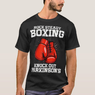 T-shirt Rock Steady Boxing Knock Out Parkinson