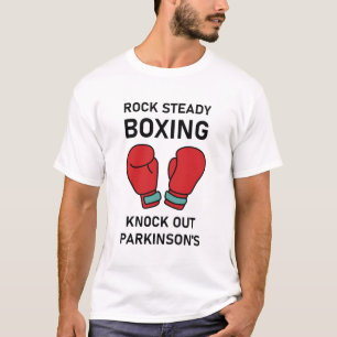 T-shirt Rock Steady Boxing Knock out Parkinson's