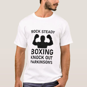 T-shirt Rock Steady Boxing Knock out Parkinson's