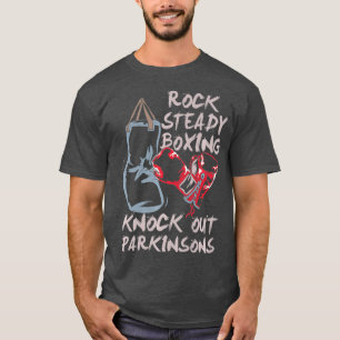 T-shirt Rock Steady Boxing Knock Out Parkinsons Premium