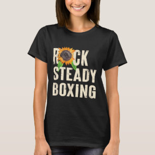 T-shirt Rock Steady Boxing Sunflower Édition Été Hommes Wo