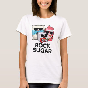 T-shirt Rock sucre amusant de nourriture Pun