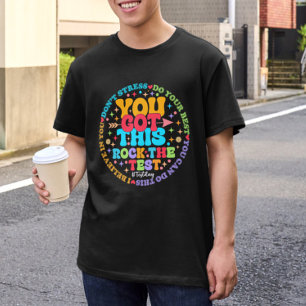 T-shirt Rock The Test Journee de test pour les enseignants