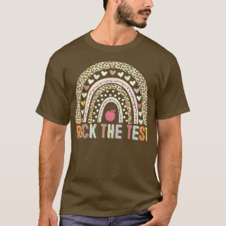 T-shirt Rock The Test Teacher Test Day Test Test Day Funny