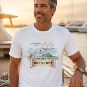T-shirt Rock the Yacht 50e Anniversaire