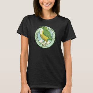 T-shirt Rock Wren Piwauwau Nz Bird