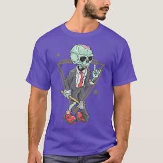 T-shirt Rock Zombie sur
