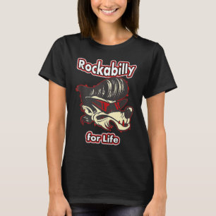 T-shirt Rockabilly Pour La Vie Vintage Rockabilly 1