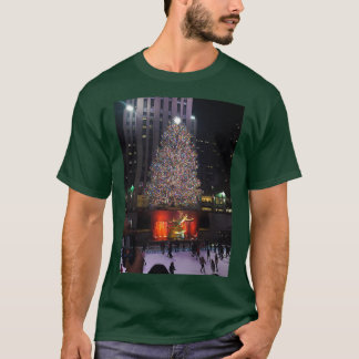 T-shirt Rockefeller Center Christmas Tree Scene