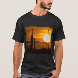 T-shirt Rocket Artemis Moon à l'aube