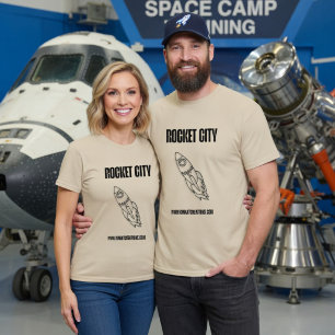 T-shirt Rocket City Simple