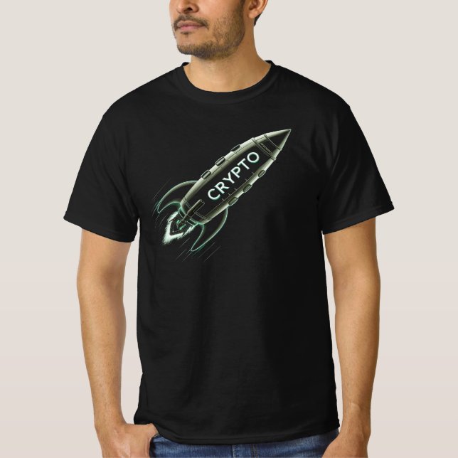 T-shirt Rocket Crypto (Devant)