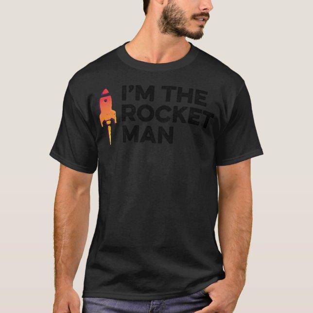 T-shirt Rocket Man (Devant)