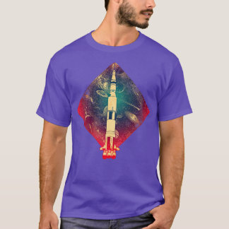 T-shirt Rocket Saturn V Moon