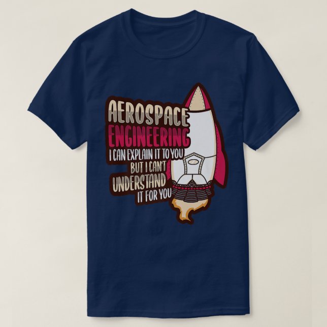 T-shirt Rocket Science Design for an Aerospace Engineer Pr (Design devant)