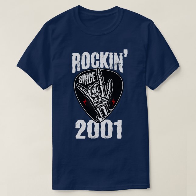 T-shirt Rockin depuis 2001 (Design devant)