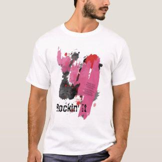 T-shirt Rockin il pièce en t grunge