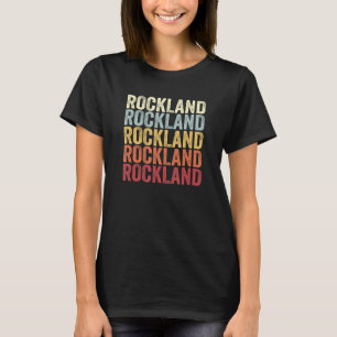 T-shirt Rockland Pennsylvania Rockland PA Retro Vintage Te