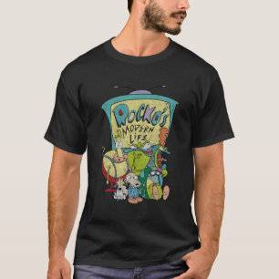 T-shirt Rockos Modern Life Group Shot Crewneck S
