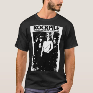 T-SHIRT ROCKPILE NICK LOWE DAVE EDMUNDS PUBROCK PUB ROCK S