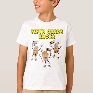T-shirt Rocks de cinquième année