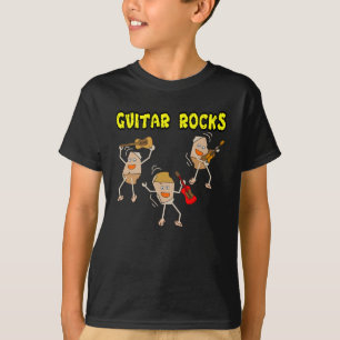 T-shirt Rocks de guitare